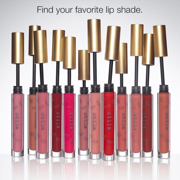 stila Stay All Day® Liquid Lipstick, Matte | Long-Lasting Color Wear, No Transfer or Bleed | Hydrating & Lightweight with vitamin E & Avocado Oil for Soft Lips, 10 Fl. Oz.