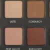 LORAC PRO Matte & Shimmer Eyeshadow Palette, Metallic High Pigmented, Mirror Compact