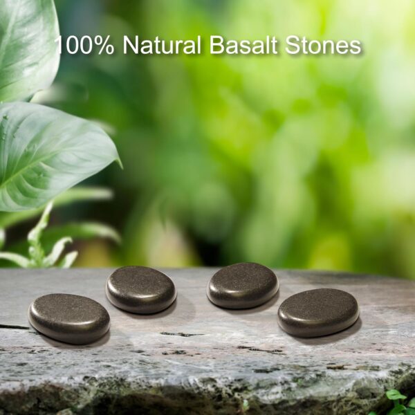 81QPszN-t2L._SL1500_.jpg Master Massage Toes Basalt Hot Stone Pack – Beauty Facial Stones – Skin Care Heating Tools - Natural Black Basalt Massage Stone Set for Toes - 8-Piece Kit for Massage Spa, Relaxation, Healing