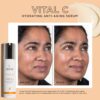IMAGE Skincare, VITAL C Hydrating Face Serum, with Vitamin C and Hyaluronic Acid, to Brighten, Tone and Smooth Appearance of Wrinkle