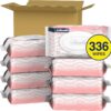 Cottonelle Fragrance Free Flushable Wet Wipes, Adult Wet Wipes, 8 Flip-Top Packs, 42 Wipes Per Pack