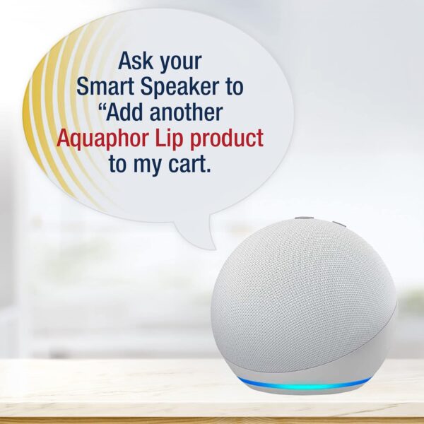Aquaphor Lip Repair Ointment, Moisturizing Lip Balm Pack, Relieves Dryness, 0.35 Tube, Pack of 2