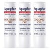 Aquaphor Naturally Inspired Lip Repair Stick with Coconut Oil and Natural Shea Butter, Hydrating Lip Balm Stick Immediately Relieves Dryness and Soothes Chapped Lips, 0.17 Oz Stick, Pack of 3