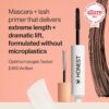 Honest Beauty 2-in-1 Extreme Length Clean Mascara + Lash Primer | Lengthening + Volumizing | Cruelty Free + Safe for Sensitive Eyes | Black, .27 fl oz