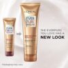 L'Oreal Paris Sulfate Free Shampoo and Conditioner for Dry Hair, Triple Action Hydration for Dry, Brittle or Color Treated Hair, Apricot Oil Infused Hair Care, EverPure, 8.5 Fl Oz, Set of 2