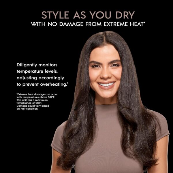 INFINITIPRO by CONAIR DigitalAIRE Multi Hair Styler, Air Styling System for Curls, Waves, Blowouts & Volume, 4 Attachments to Personalize Your Look Plus Storage Bag, Black - Amazon Exclusive