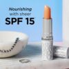 Elizabeth Arden Eight Hour Cream Lip Protectant Stick, Moisturizing Balm, Sheer with Sunscreen, SPF 15, Repairs Cracked Lips, 0.13 oz