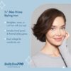 BaBylissPRO Nano Titanium Prima2000 Ionic Styling Iron, 3/4" stainless steel travel/mini iron, all hair types