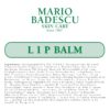 Mario Badescu Moisturizing Lip Balm for Dry Cracked Lips, Infused with Coconut Oil and Shea Butter, Ultra-Nourishing Lip Care Moisturizer for Soft, Smooth and Supple Lips