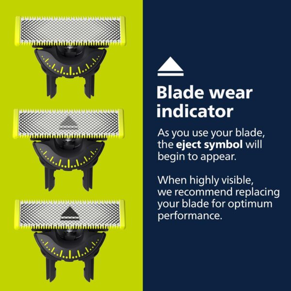 Philips Norelco OneBlade 360 Hybrid Face, Electric Beard Trimmer and Shaver, with 360 Blade Technology, 1x 360 Blade for Face, 5in1 Adjustable Comb, Model QP2724/90