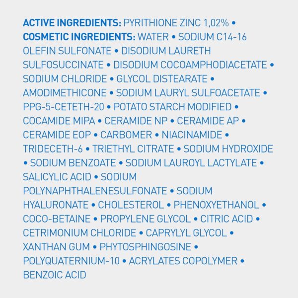 CeraVe Hydrating Anti Dandruff Shampoo, 1% Pyrithione Zinc Dandruff Treatment With Ceramides, Niacinamide & Hyaluronic Acid, Helps Eliminate Flakes & Provides Itchy Scalp Relief, Sulfate Free, 12 Oz