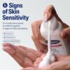 Cetaphil Redness Relieving Foaming Face Wash For Sensitive Skin, 8 Fl Oz, Gently Cleanses & Calms Sensitive Skin Without Over Drying, (Packaging May Vary)