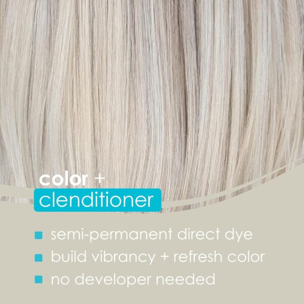 Keracolor Color + Clenditioner 3-in-1 Color-Depositing Conditioner, Gently Cleanses & Conditions, Semi-Permanent Hair Color, 23 Shades, 12 Fl Oz