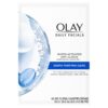 Olay Daily Facials, Deeply Purifying Clean, 5-in-1 Cleansing Wipes with Power of a Makeup Remover, Scrub, Toner, Mask and Cleanser, 66 Count