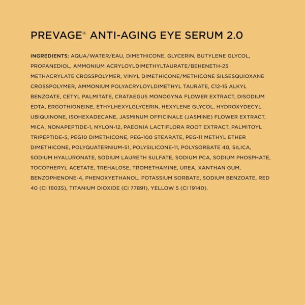 Elizabeth Arden PREVAGE Anti-Aging Face Serum 2.0 for Women, Brightening & Dark Spot Correcting Skincare, With Antioxidant Idebenone Technology