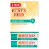 Burt's Bees Medicated Lip Balm, With Eucalyptus Oil and Menthol, Tint-Free, Natural Origin Lip Care, 2 Tubes, 0.15 oz.