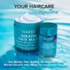 MAREE Hair Mask for Damaged Hair - Keratin Treatment Conditioner - Extremely Deep Conditioning Mask, Hydrating & Repairing, Keratina Mascarilla Para el Cabello