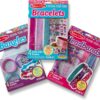 Melissa & Doug Design-Your-Own Jewelry-Making Kits - Bangles, Headbands, and Bracelets - DIY , Decorate With Stickers, Crafting Set For Kids Ages 4+