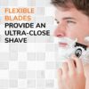 BIC Flex 5 Refillable Men's Razor, Father's Day Gift Set with 5 Blade Razors, 1 Handle and 7 Cartridges for Smooth Shaving