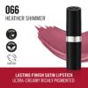 Lasting Finish Lipstick - Up to 8 Hours of Intense Lip Color with Color Protect Technology and Exclusive Black Diamond Complex - 066 Heather Shimmer, .14oz
