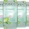 POND'S Micellar Wipes, 25 Count 4 Pack