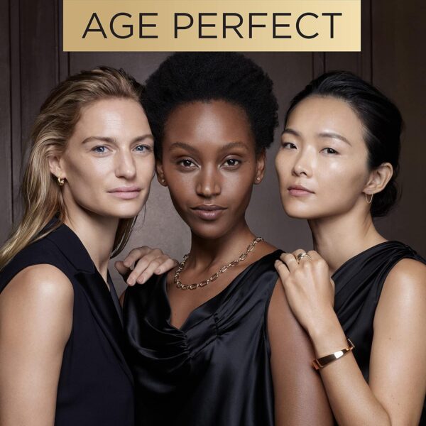 L'Oreal Paris Age Perfect Anti-Aging Under Eye Cream, Vitamin E, Antioxidants, Reduces Dark Circles, Puffiness, Age Perfect Cell Renewal, sensitive skin, Dermatologist Tested, Paraben Free, 1.7 fl oz