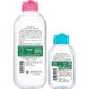 Garnier Micellar Cleansing Water, For All Skin Types, 13.5 fl oz + Micellar Cleansing Water, For Waterproof Makeup, 3.4 fl oz