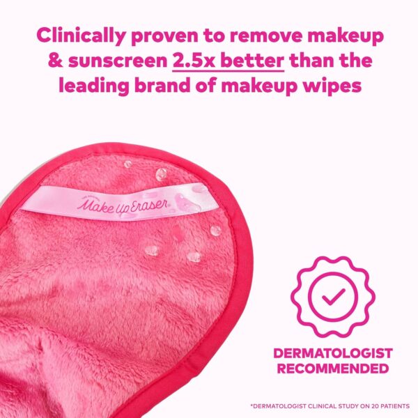 The Original MakeUp Eraser PRO, Effortlessly Remove All Makeup Using Only Water, Including Waterproof Mascara, Eyeliner, Foundation, Lipstick, Sunscreen