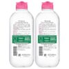 Garnier Micellar Water, Hydrating Facial Cleanser & Makeup Remover, Suitable for Sensitive Skin, Vegan, Cruelty Free, 13.5 Fl Oz (400mL), 2 Count