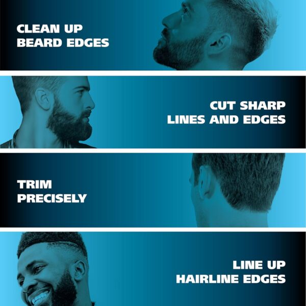 Wahl USA Pro Series High Visibility Skeleton Style Trimmer, Lithium-Ion Cordless USB Rechargeable All in One Shaving & Close Cutting Beard Trimmer for Men with Near Zero Gap Blade – 3026018