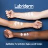Lubriderm Fragrance Free Daily Moisture Lotion + Pro-Ceramide, Shea Butter & Glycerin, Face, Hand & Body Lotion for Sensitive Skin, Hydrating Lotion for Healthier-Looking Skin, 24 fl. oz
