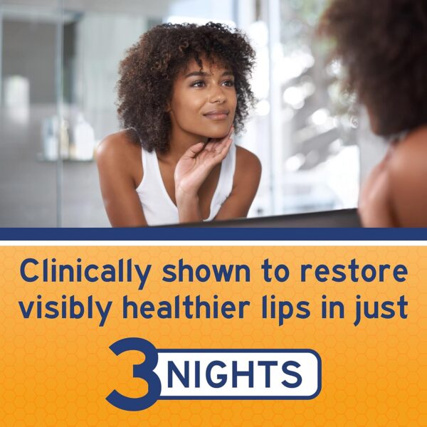 Neosporin Lip Health Overnight Healthy Lips Renewal Therapy Petrolatum Lip Protectant, 0.27 Ounce (Pack of 1)