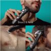 Braun All-in-One Men's Shaving Kit Series 7 7440, 12-in-1 Beard, Face, Nose, Ear Trimmer, Hair Clippers, Body Groomer and Manscaping