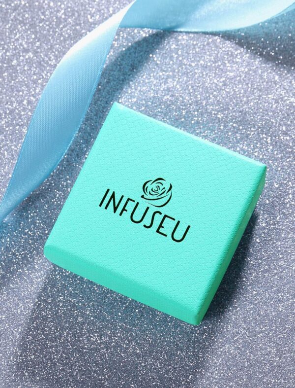 INFUSEU Unique Initial Necklaces for Women Girls Small Heart Letter Jewelry, Meaningful Personalized Gifts