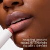 COOLA Organic Tinted Lip Balm & Mineral Sunscreen with SPF 30, Dermatologist Tested Lip Care for Daily Protection, Vegan, 0.15 Oz