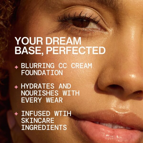 Pacifica Ultra CC Cream Radiant Foundation SPF 17 -Neutral Fair – Medium Coverage Color Correcting Cream, Dewy Finish, Mineral SPF, 1 oz