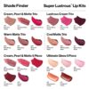 Revlon Super Lustrous 5-Piece Lipstick Gift Set, High Impact, Moisturizing, 460 Blushing Mauve & 430 Soft Silver Rose (Pearl), 775 Super Red & 777 Vampire Love (Cream), 025 Insane (Matte), 0.75 Oz