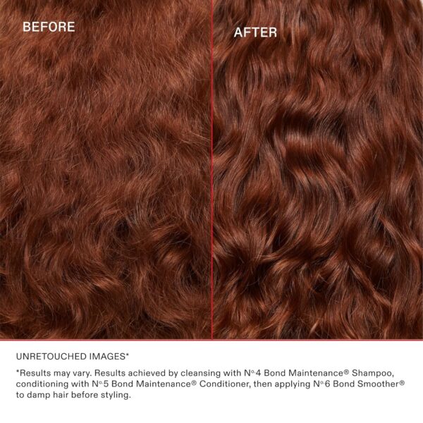 Olaplex No. 6 Bond Smoother, Leave-In Styling Hair Cream Treatment, Smooths, Conditions, & Strengthens, Frizz Control for Up to 72 Hours, For All Hair Types, 3.3 fl oz