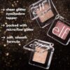 e.l.f. Fine As Fleck Glitter Eyeshadow, Long-Lasting Sheer Eye Makeup With A Shimmer Finish, Smooth Formula, Vegan & Cruelty-Free, Champagne Showers