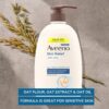Aveeno Skin Relief Body Wash, Fragrance-Free with Triple Oat Formula, Gentle Daily Cleanser for Sensitive Skin Leaves Itchy, Dry Skin Feeling Soothed & Moisturized, Soap-Free, 33 fl. oz