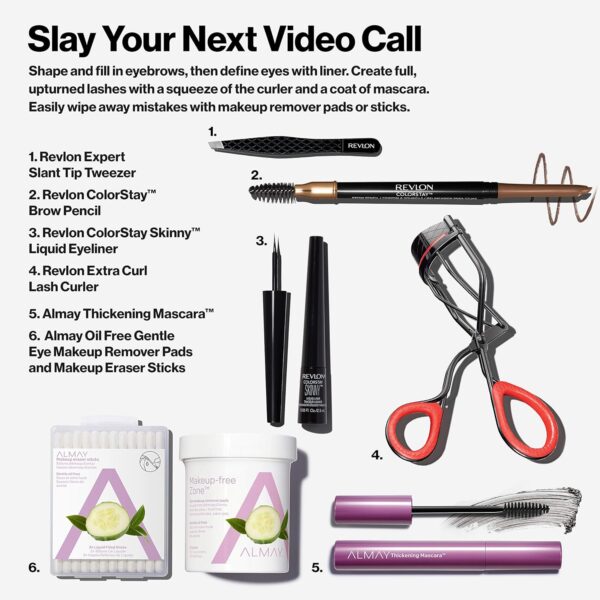 Revlon Eyebrow Pencil, Colorstay Eye Makeup with Eyebrow Spoolie, Waterproof, Longwearing Angled Precision Tip, 210 Soft Brown, 0.01 Oz