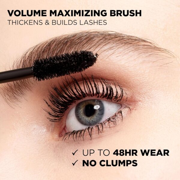 L’Oreal Paris Makeup Voluminous Original Volume Building Waterproof Mascara, Carbon Black, 0.23 Fl Oz
