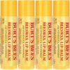 Burt's Bees Beeswax Lip Balm, Lip Moisturizer With Responsibly Sourced Beeswax, Tint-Free, Natural Conditioning Lip Treatment, 4 Tubes, 0.15 oz.