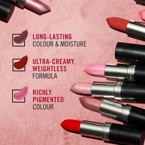 Lasting Finish Lipstick - Up to 8 Hours of Intense Lip Color with Color Protect Technology and Exclusive Black Diamond Complex - 066 Heather Shimmer, .14oz