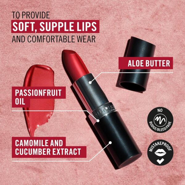 Lasting Finish Lipstick - Up to 8 Hours of Intense Lip Color with Color Protect Technology and Exclusive Black Diamond Complex - 066 Heather Shimmer, .14oz