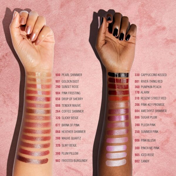 Lasting Finish Lipstick - Up to 8 Hours of Intense Lip Color with Color Protect Technology and Exclusive Black Diamond Complex - 066 Heather Shimmer, .14oz