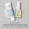CND Cuticle Couple, SolarOil + Cuticle Eraser, Natural Blend Oils, Moisturizes and Conditions Skin, Gentle Exfoliator, 0.5 fl oz.