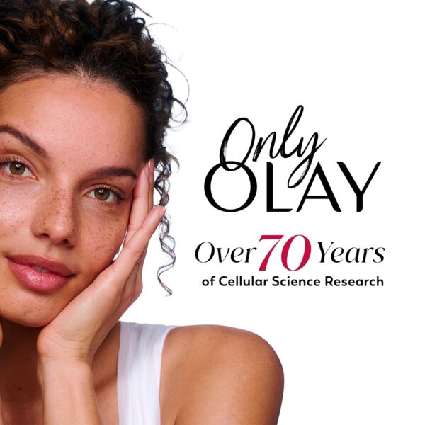 Olay Super Serum Night Repair, Fragrance-Free - Niacinamide, Peptide, Salicylic & Lactic Acid, Glycerin ​- 5-in-1 Skin Care Benefits - Hydrating, Evens Tone, Reduces Dark Spots, Anti-Aging, 1.0 Oz