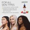 PURA D'OR ORGANIC Rosehip Seed Oil Hair Relaxer (4 Oz x3 = 12 Oz) 100% Pure Cold Pressed USDA Certified All Natural Anti-Aging, Scar Treatment, Gua Sha Massage, Face, Hair & Skin - Women & Men