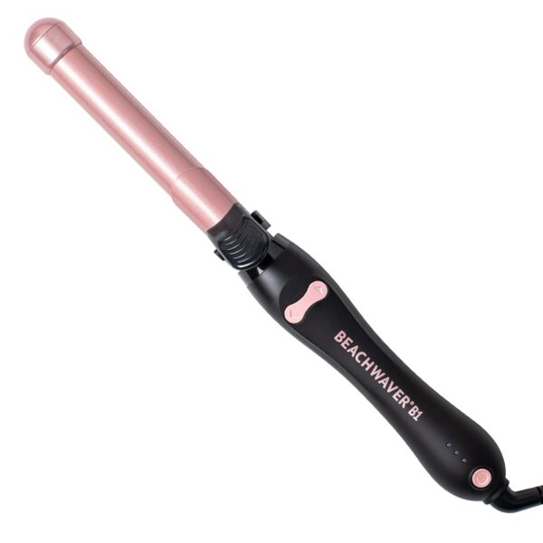 B1 Rotating Curling Iron - Automatic 1 Inch Ceramic Curling Iron - Easy-to-Use Spinning Wand for Long-Lasting Waves - Auto-Shut Off and Dual Voltage (BW160)